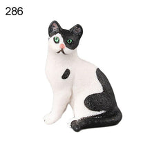 Load image into Gallery viewer, Simulation Mini Cats Kitty Figure Model Statue Home Ornaments Gift Kids Toy  animal Model figurine home decor fairy figure