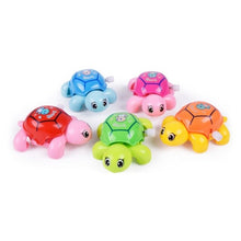 Load image into Gallery viewer, Baby Kids Turtle Toys Spring Clockwork Toy Mini Pull Back Crawling Tortoise Wind Up Toys for Children Boys 5 Colors