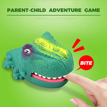 Load image into Gallery viewer, Luminous Dinosaur Game Classic Spoof Biting Finger Plastic Dinosaur Toy Funny Party Game  Kids toys juguetes zabawki игрушки