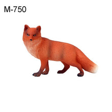 Load image into Gallery viewer, Cute Realistic Fox Real Animal Interior Ornament Animal Preschool Education Baby Toys Kids Birthday
