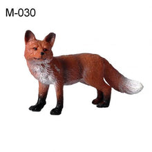 Load image into Gallery viewer, Cute Realistic Fox Real Animal Interior Ornament Animal Preschool Education Baby Toys Kids Birthday