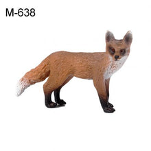 Load image into Gallery viewer, Cute Realistic Fox Real Animal Interior Ornament Animal Preschool Education Baby Toys Kids Birthday