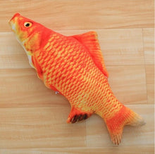 Load image into Gallery viewer, new beautiful artificial pet toy fish plush puppy dog toys cat toys fun pet cat sleeping pillow mint catnip toys 1PCS g666